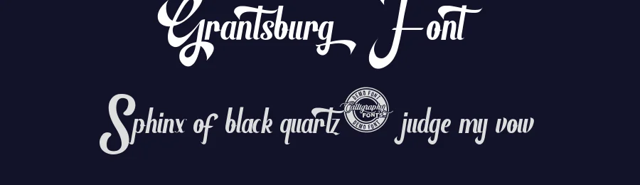 Grantsburg Font by CalligraphyFonts.net — Script Handwritten Font — thumbnail 2