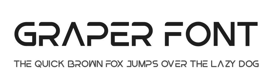 Graper Font by hayoyuka8 — Display Font