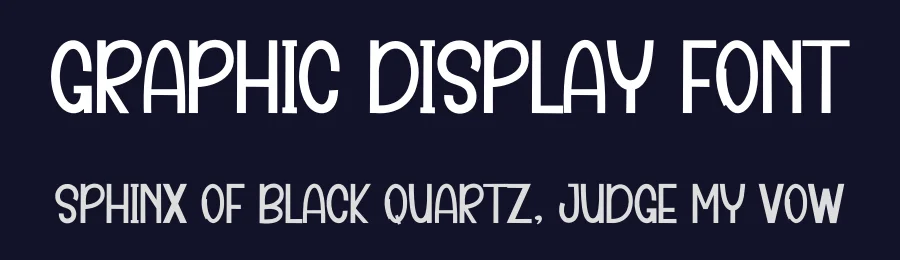 Graphic Display Font by inermediaSTUDIO — Display Font — thumbnail 2