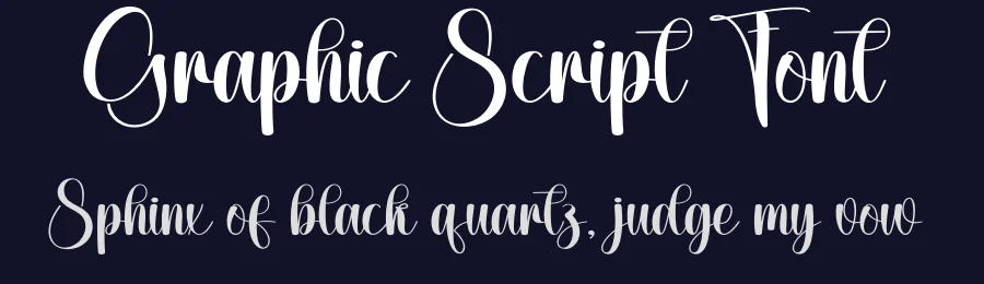 Graphic Script Font by creativeletter — Script Handwritten Font — thumbnail 2