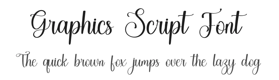 Graphics Script Font by inermediaSTUDIO — Script Handwritten Font