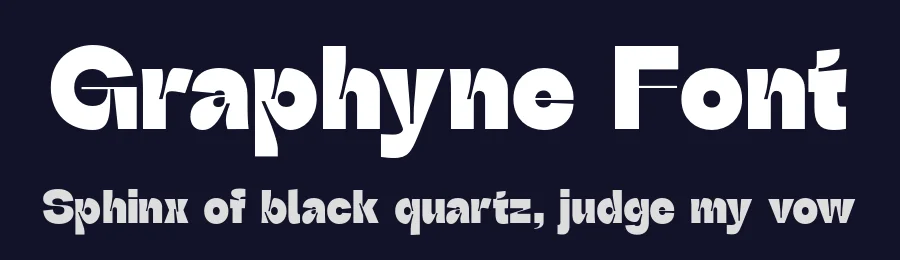 Graphyne Font by Surplus Type Co — Sans Serif Font — thumbnail 2
