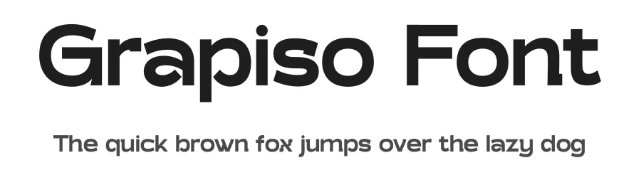 Grapiso Font by Salamahtype — Display Font