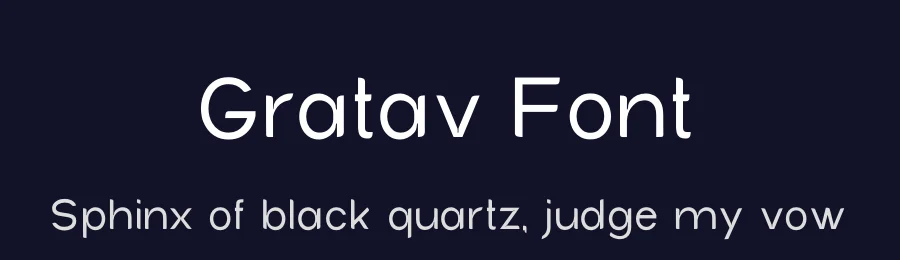 Gratav Font by JNJ studio — Sans Serif Font — thumbnail 2