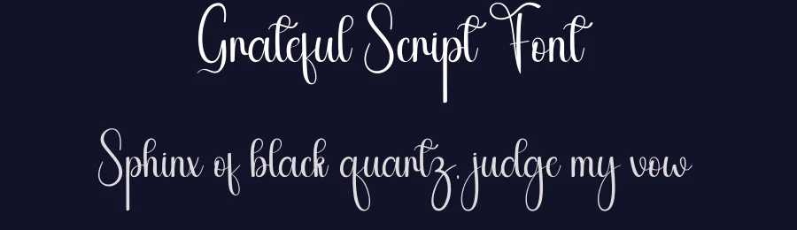 Grateful Script Font by andikastudio — Script Handwritten Font — thumbnail 2