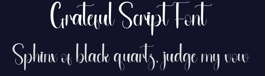 Grateful Script Font by andikastudio — Script Handwritten Font — thumbnail 2