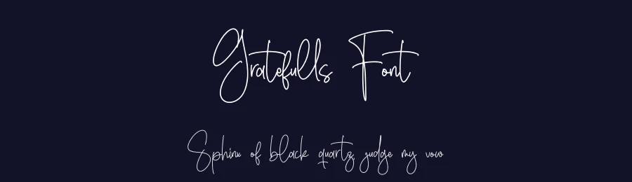 Gratefulls Font by perspectype — Script Handwritten Font — thumbnail 2