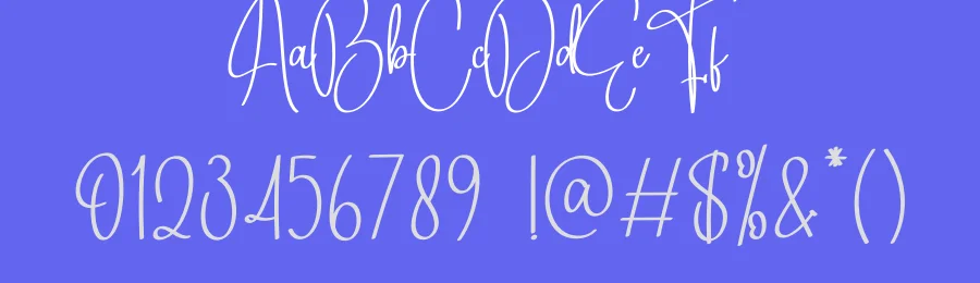 Gratitude – Modern Handwritten Script Font by creativeletter — Script Handwritten Font — thumbnail 3