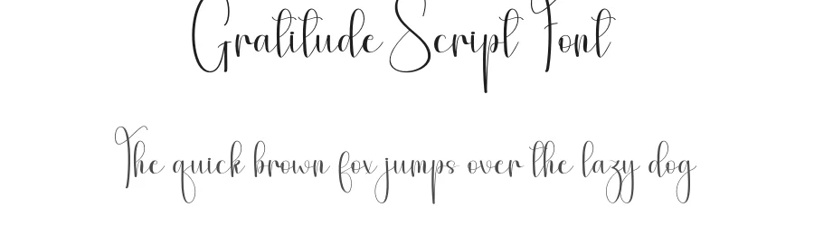 Gratitude Script Font by andikastudio — Script Handwritten Font