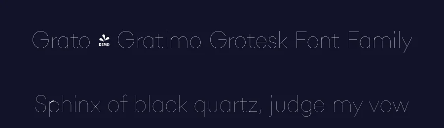 Grato & Gratimo Grotesk Font Family by TypeMates — Sans Serif Font — thumbnail 2