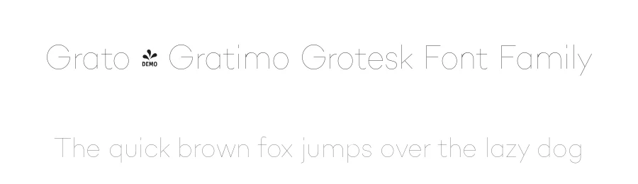 Grato & Gratimo Grotesk Font Family by TypeMates β Sans Serif Font