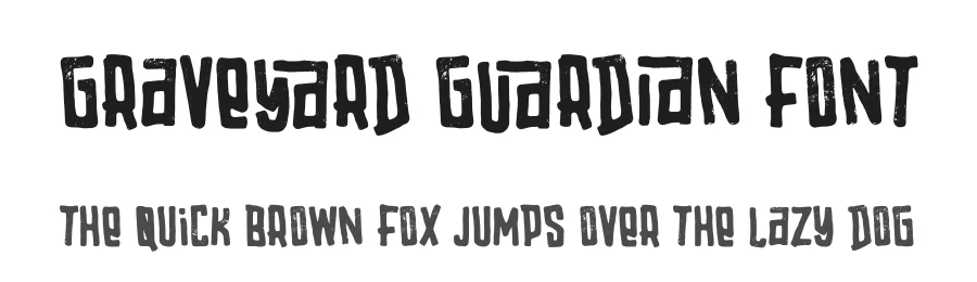 Graveyard Guardian Font by Alpaprana — Display Font