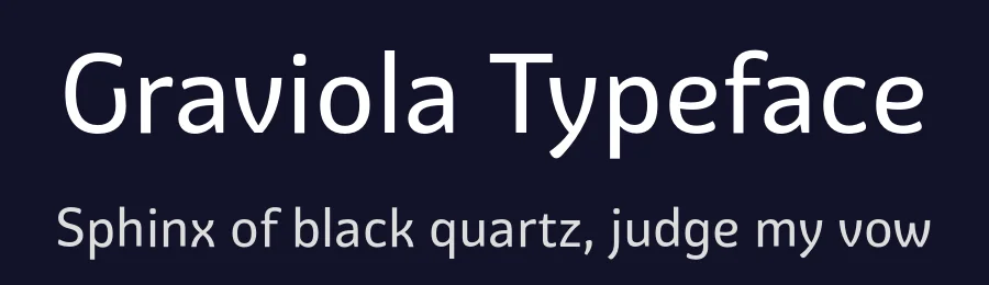 Graviola Typeface by Harbor Type — Sans Serif Font — thumbnail 2