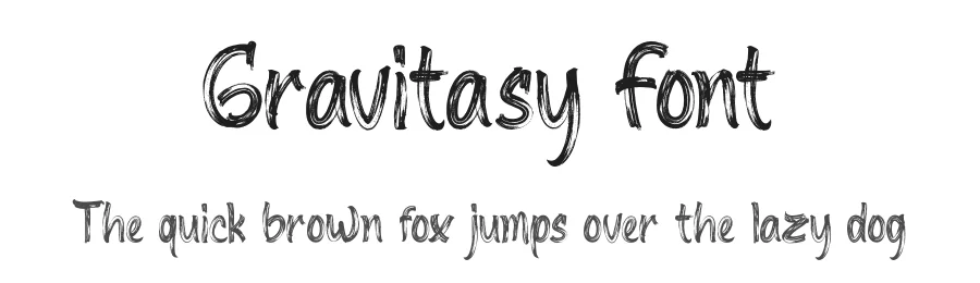Gravitasy Font by imiftype — Script Handwritten Font