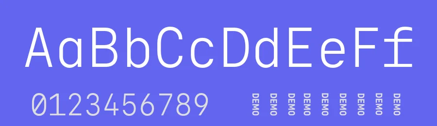Gravitica Mono Sans Serif Font by Ckhans Fonts — Sans Serif Font — thumbnail 3