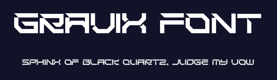 Gravix Font by Vroz Studio — Display Font — thumbnail 2