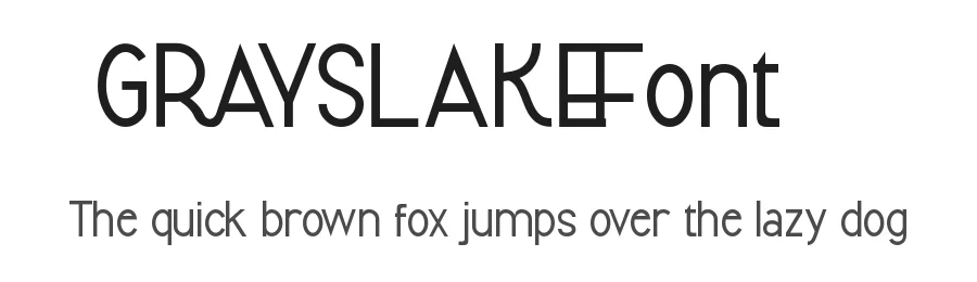Grayslake Font by VinType — Display Font