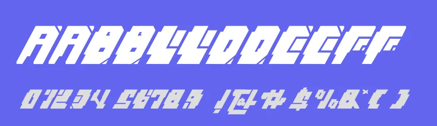 Grease – Sci fi Font by Dhabee — Decorative Font — thumbnail 3