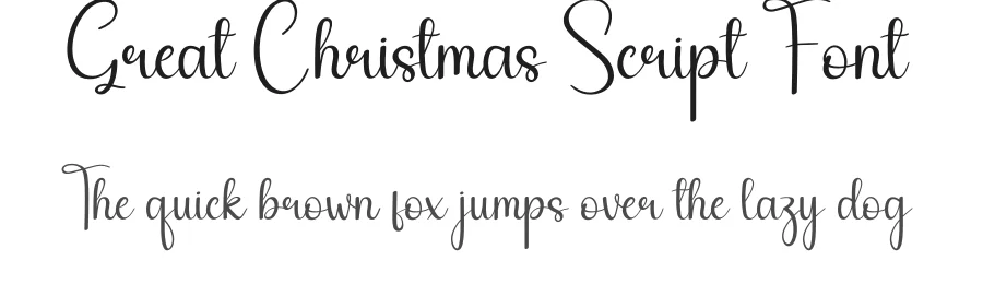 Great Christmas Script Font by andikastudio — Script Handwritten Font