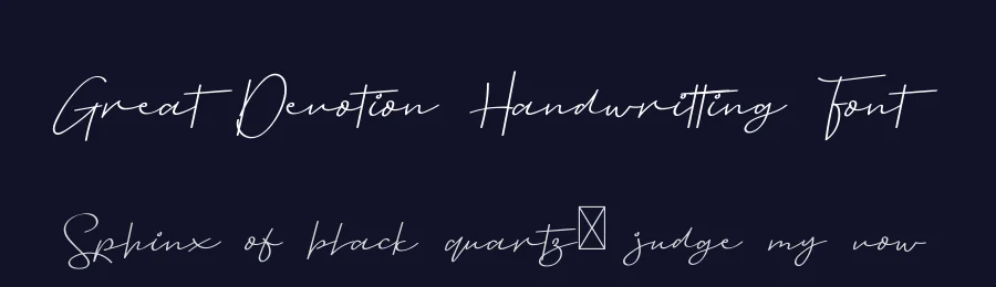 Great Devotion Handwritting Font by edricstudio — Script Handwritten Font — thumbnail 2