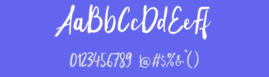 Great Harvest Script Font by Letteratom — Script Handwritten Font — thumbnail 3
