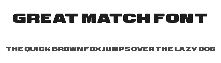 Great Match Font by Almairatype — Decorative Font