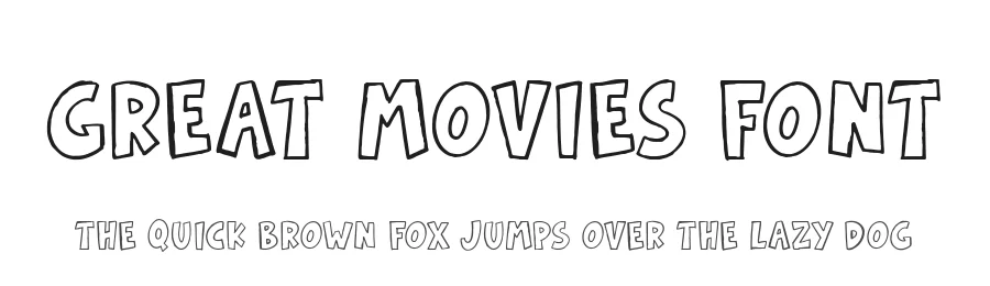 Great Movies Font by Timur type — Decorative Font