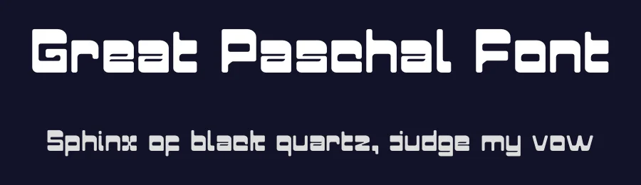 Great Paschal Font by Sronstudio — Display Font — thumbnail 2