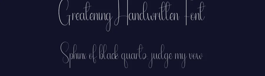 Greatening Handwritten Font by andikastudio — Script Handwritten Font — thumbnail 2