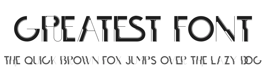 Greatest Font by 177Studio — Display Font