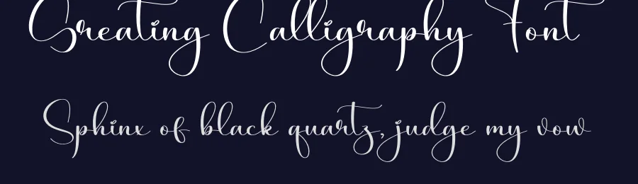 Greating Calligraphy Font by creativeletter — Script Handwritten Font — thumbnail 2