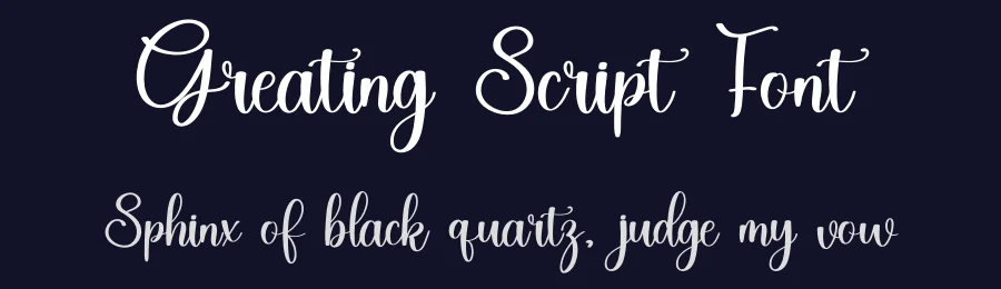 Greating Script Font by inermediaSTUDIO — Script Handwritten Font — thumbnail 2