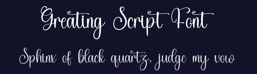 Greating Script Font by inermediaSTUDIO — Script Handwritten Font — thumbnail 2