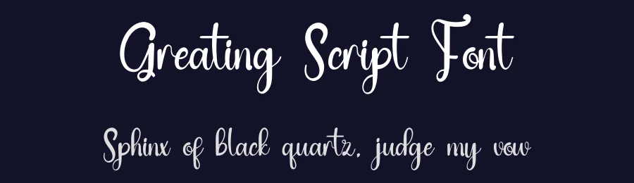 Greating Script Font by inermediaSTUDIO — Script Handwritten Font — thumbnail 2
