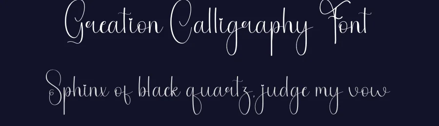 Greation Calligraphy Font by andikastudio — Script Handwritten Font — thumbnail 2