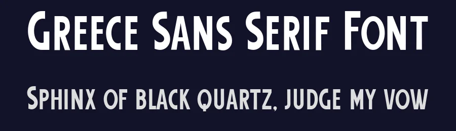 Greece Sans Serif Font by Rite Of summer — Sans Serif Font — thumbnail 2