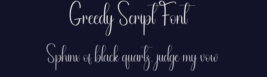 Greedy Script Font by andikastudio — Script Handwritten Font — thumbnail 2