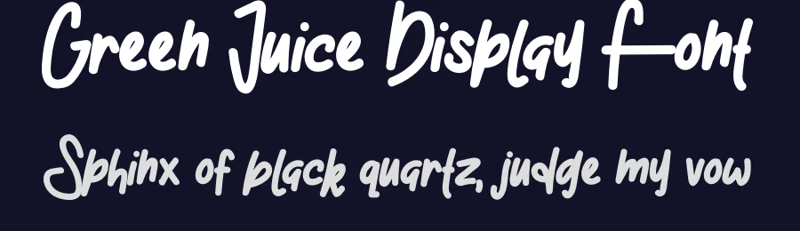 Green Juice Display Font by levincreative — Display Font — thumbnail 2