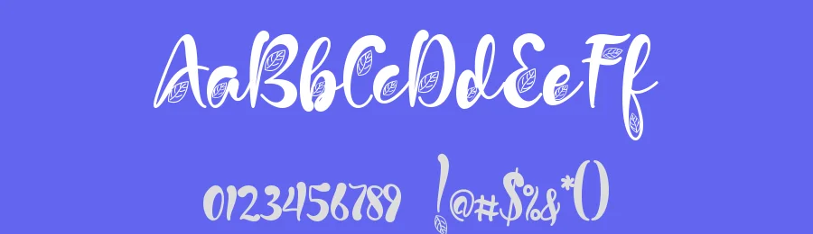 Green Love Script Font by Yoga Letter — Script Handwritten Font — thumbnail 3