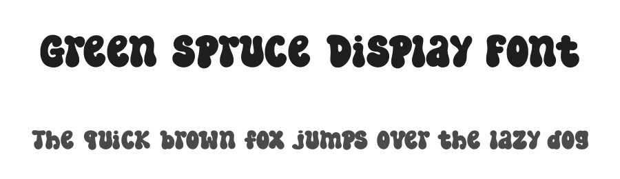 Green Spruce Display Font by Nadiratype — Display Font