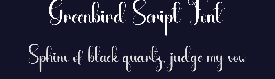 Greenbird Script Font by andikastudio — Script Handwritten Font — thumbnail 2