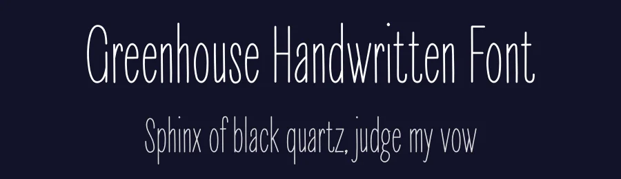 Greenhouse Handwritten Font by andikastudio — Script Handwritten Font — thumbnail 2
