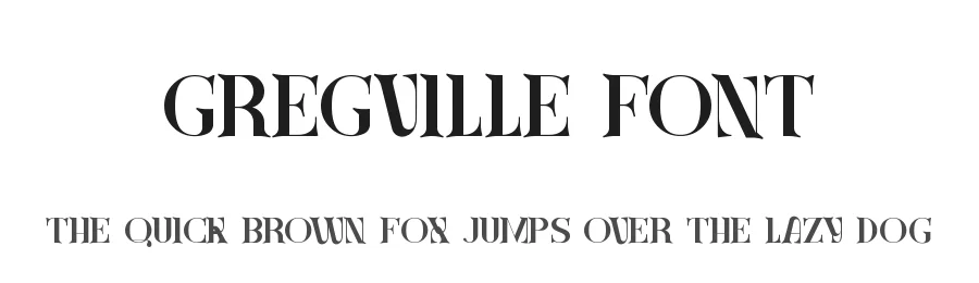 Gregville Font by nihstudio — Serif Font