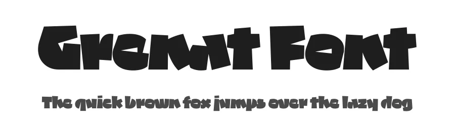 Grenat Font by Théo Guillard — Display Font