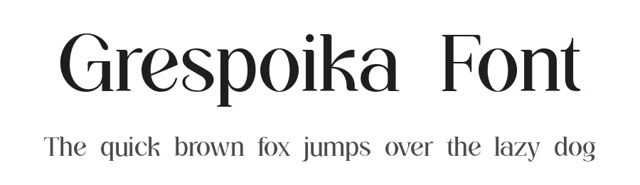 Grespoika Font by UICreative — Serif Font