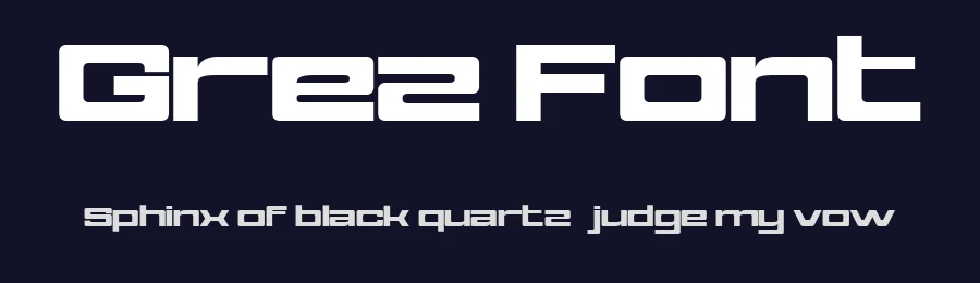 Grez Font by Flawless And Co — Sans Serif Font — thumbnail 2