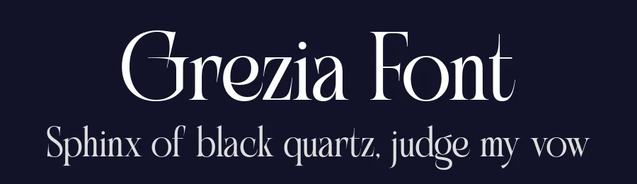 Grezia Font by Krismagraph — Serif Font — thumbnail 2