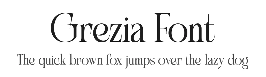 Grezia Font by Krismagraph — Serif Font