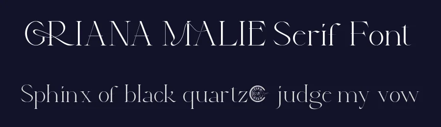 Griana Malie Serif Font by RaisProject — Display Font — thumbnail 2