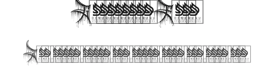 Griavance Font by Denustudios — Blackletter Font
